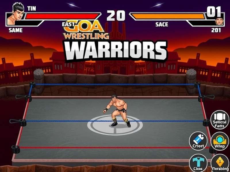 Goa Wrestling Warriors Game Screenshot